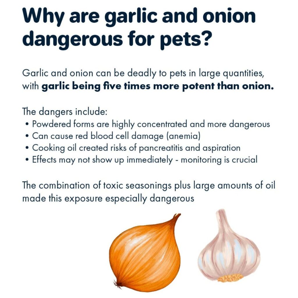 poster for garlic and red onion