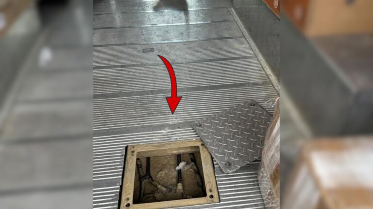 UPS Driver From Illinois Hears Repeated Sounds From His Truck So He Goes To Investigate