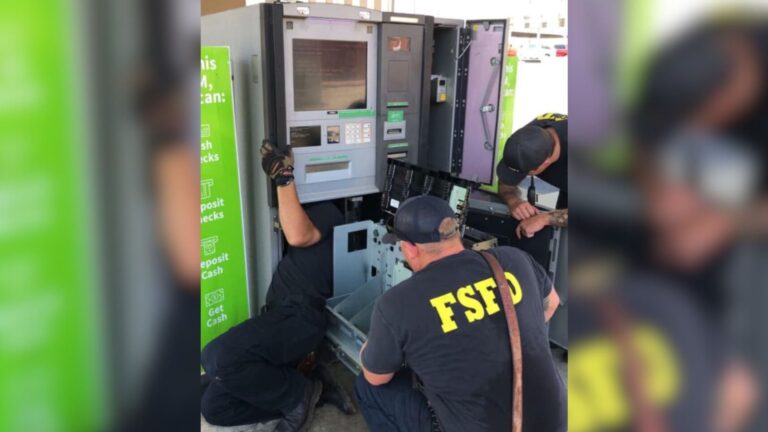 Sneaky Little Visitor Has Arkansas Firefighters On A Wild Rescue Inside An ATM