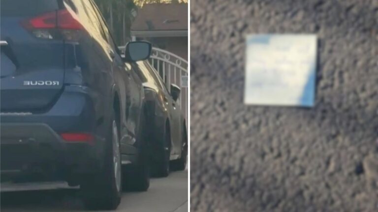 California Local Reads A Note On Their Car Then Discovers A Heartbreaking Scene Beneath