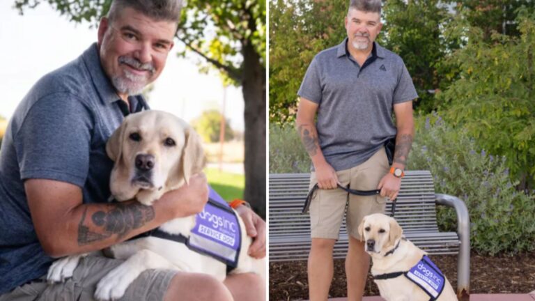 Florida Veteran’s Service Dog Senses Danger And Saves His Life For The Second Time