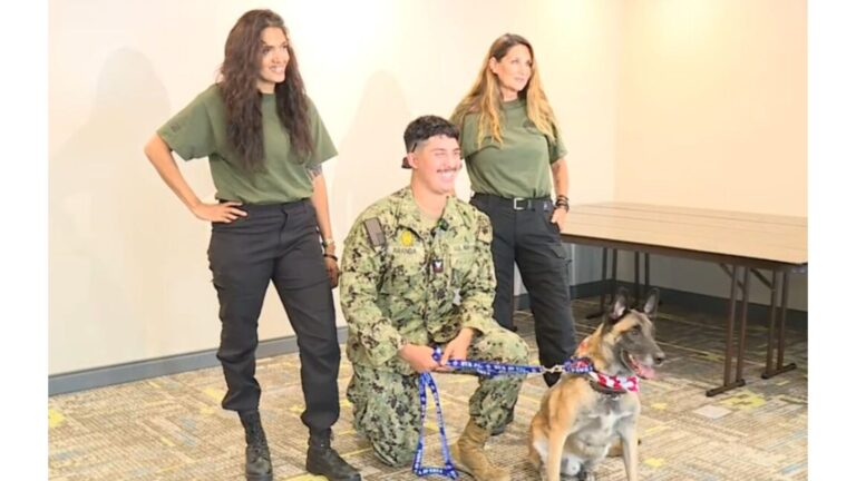California Military Dog’s Reunion With His Former Handler Brings Instant Tears