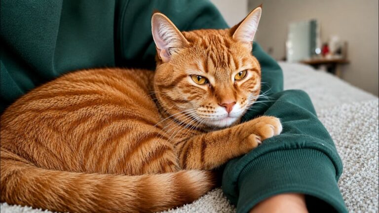 Woman Went To Georgia Shelter For A Different Cat, But One “Quiet” Tabby Changed Her Entire Life
